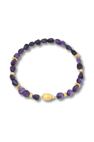 Amethyst Scarab Necklace - Amanda Marcucci 