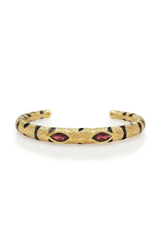 Gold Tiger Bangle - Amanda Marcucci 