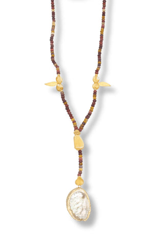 Mookaite Rosary Necklace - Amanda Marcucci 