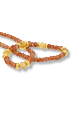 Sunstone and Citrine Necklace - Amanda Marcucci 