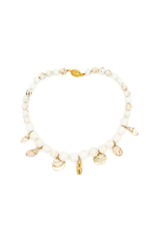 White Mix Shell Necklace - Amanda Marcucci 