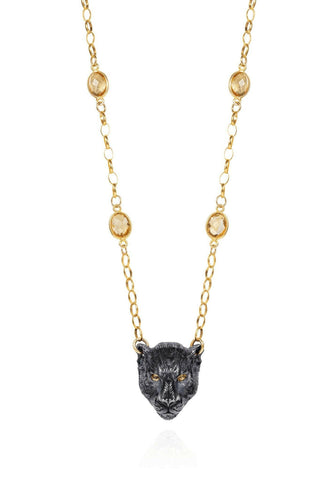 Black Panther Necklace - Amanda Marcucci 